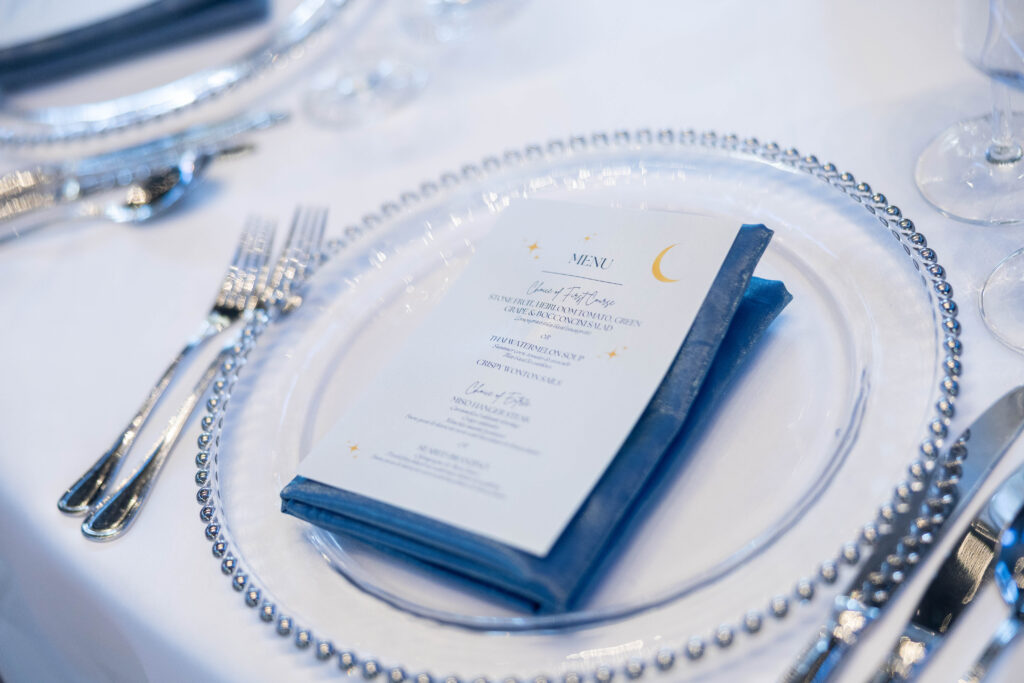 Wedding Reception at Udvar-Hazy Air and Space Museum in Dulles, VA