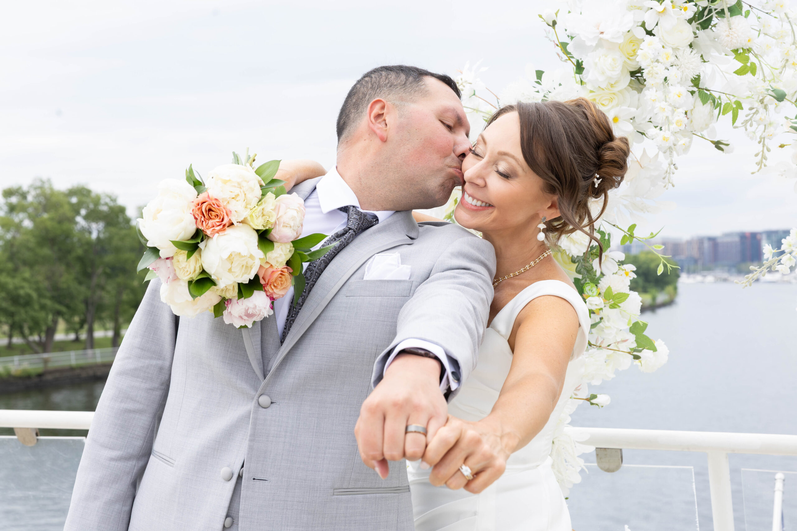 National Elite Yacht wedding at the Wharf Washington, DC